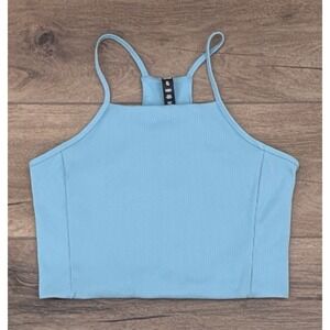 The North Face XL Guide Forward Rib Tank Top Reef Waters Blue Slim Fit NWT